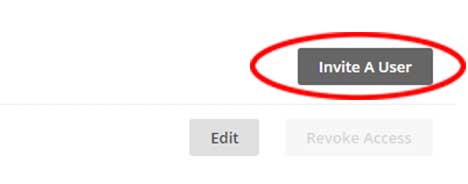 Inside the user area look for the invite button Inside the user area look for the invite button