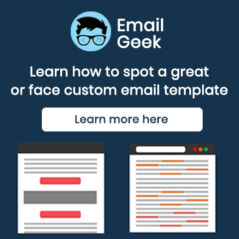 custom email template by Mark Hewington